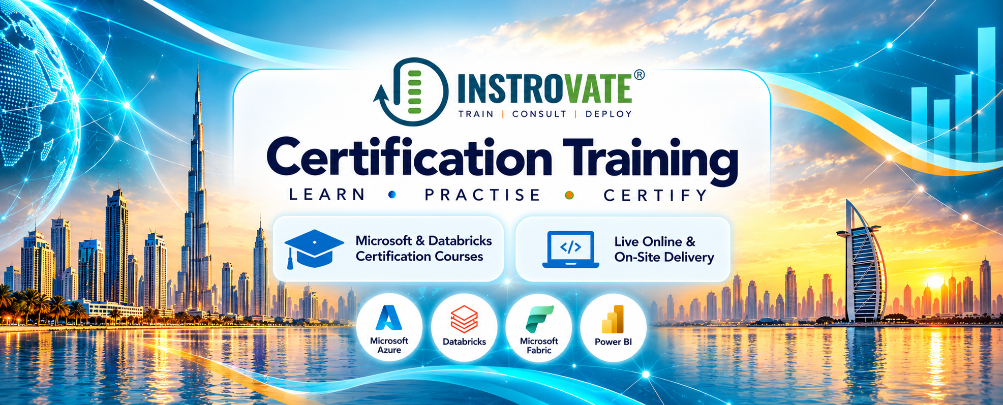 Instrovate Certification Training – Microsoft and Databricks certification courses, live online and on-site